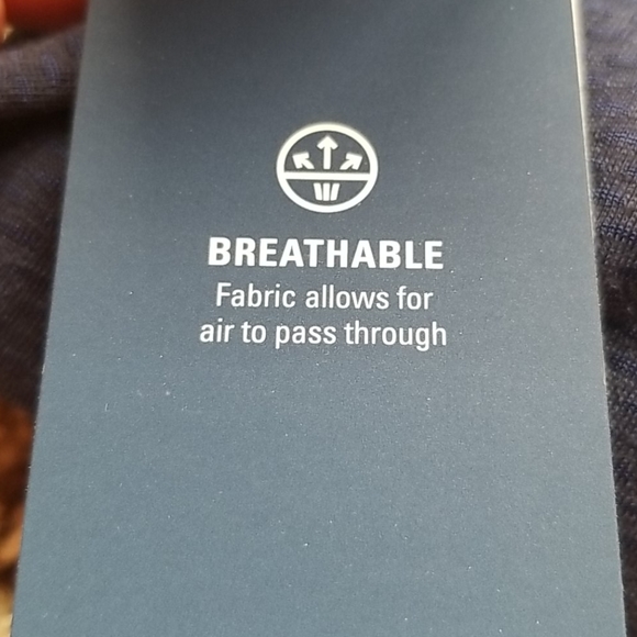 MEN'S IZOD Navy Shirt. NWT - Picture 8 of 9